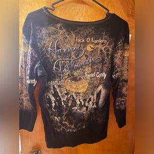 Halloween half sleeve shirt